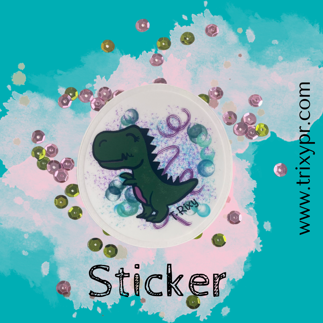 Sticker T-Rixy (Circular)